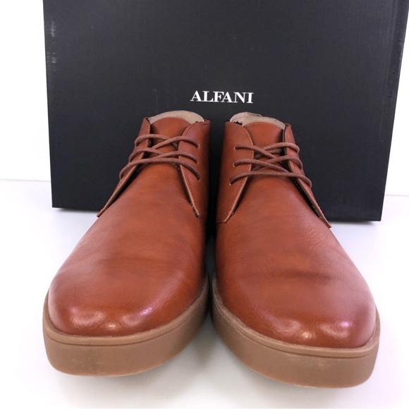 Alfani Barrett Men’s Tan With Gum Chukka Boots main image 4